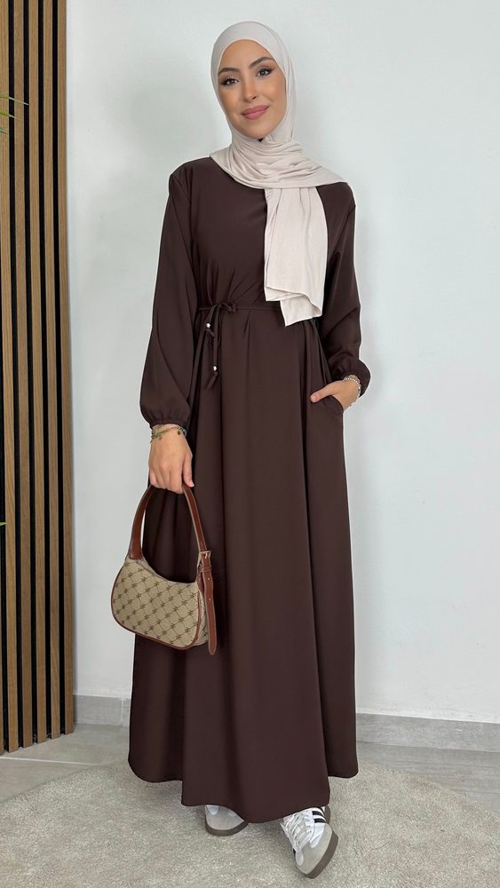 Abaya Poignet Froncé