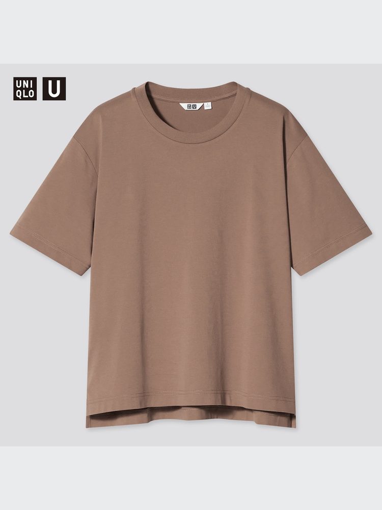 U AIRism Cotton Oversized Tee